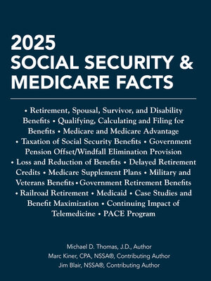 cover image of 2025 Social Security & Medicare Facts